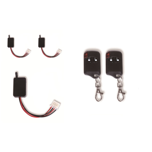 2x Remote 3x Receiver 6 Volt Triple Receiver Control Wireless