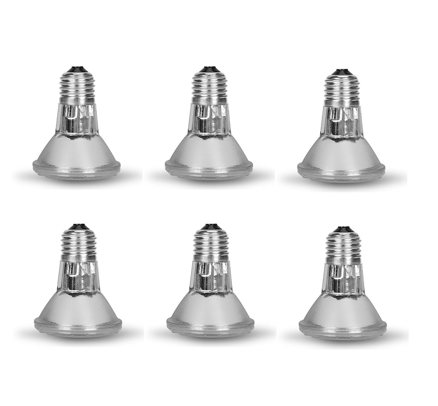Dimmable PAR20 35W Halogen Bulb – E26 Screw Base, 120V 2700K Narrow Flood for Track, Recessed Can, Ceiling, & All Indoor Lighting