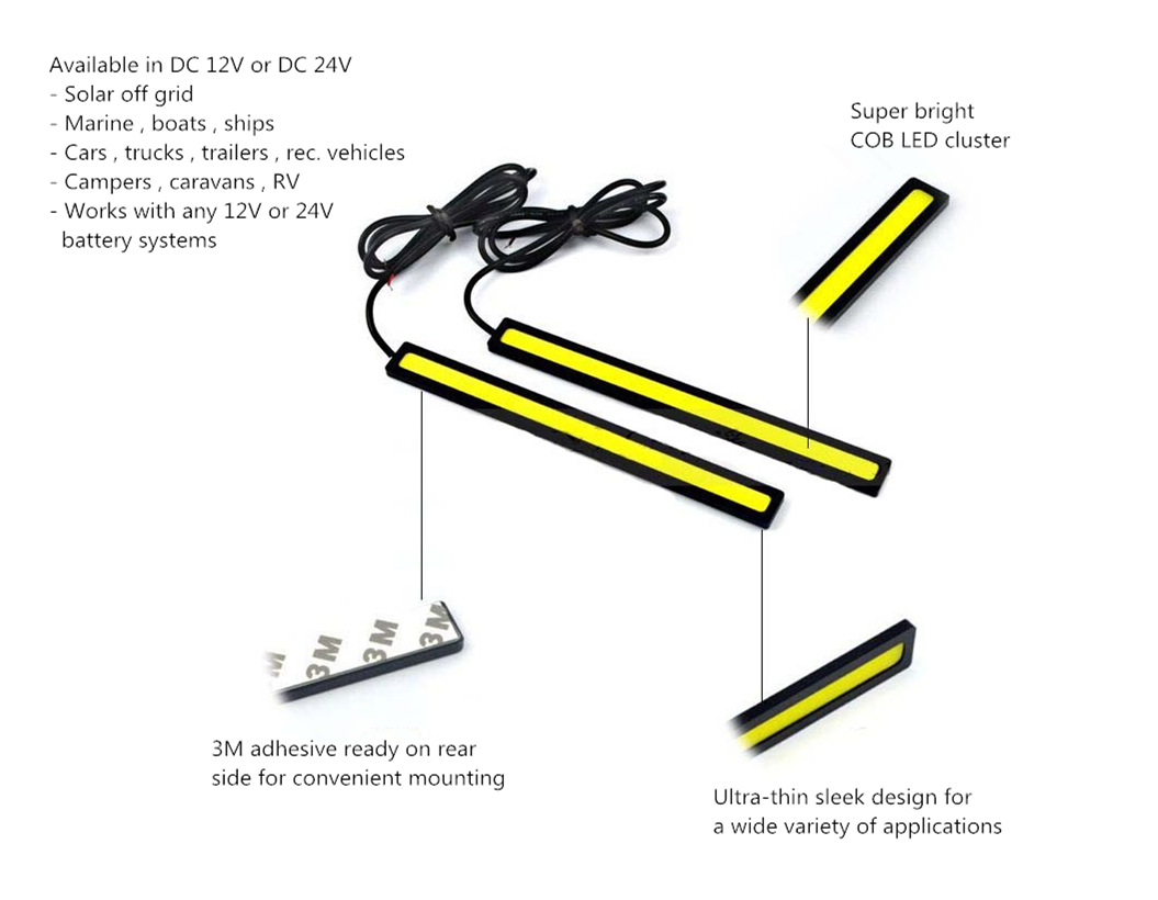 24 Volt COB LED