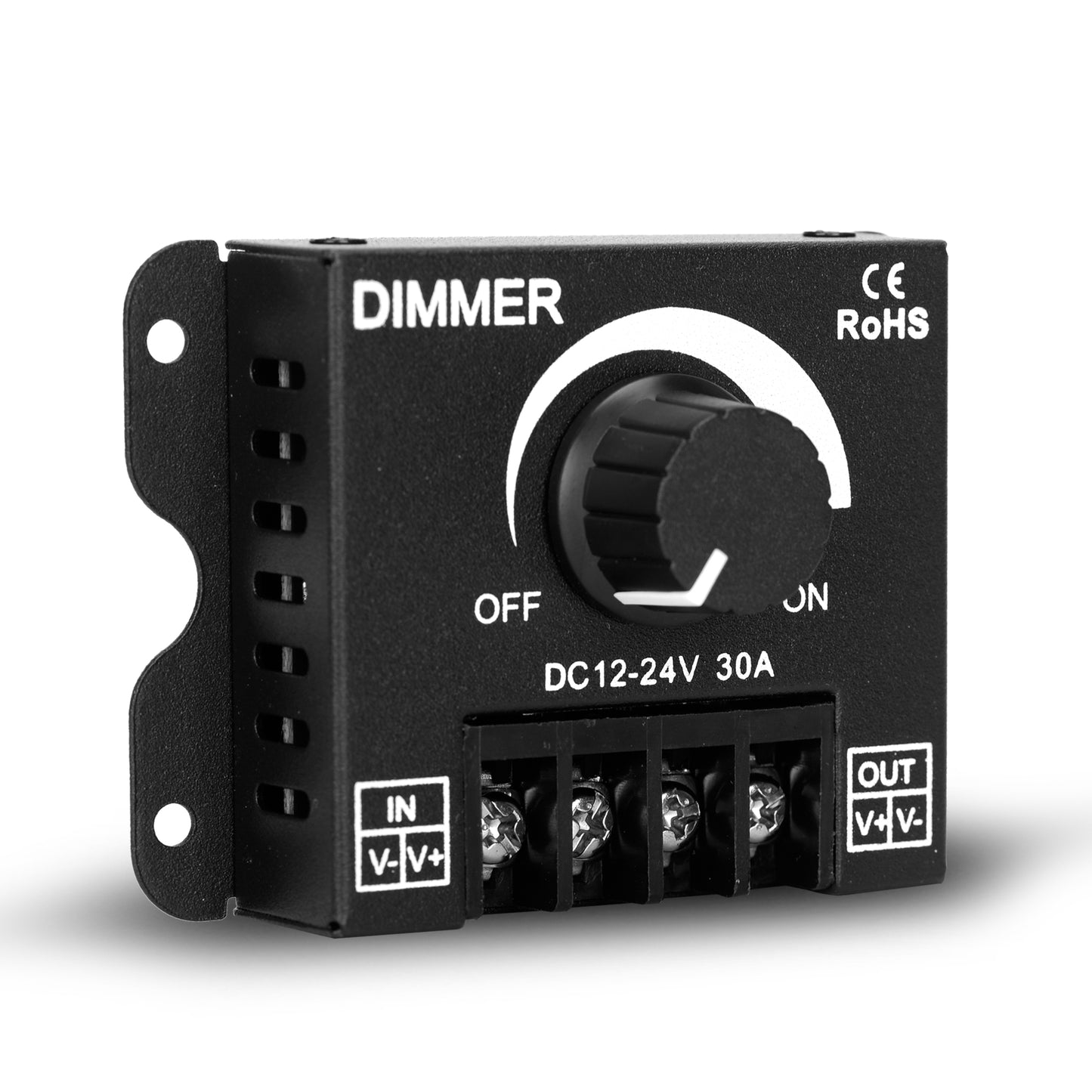 DC 12V-24V PWM LED Lighting Dimming Device LED Strip Dimmer 30A
