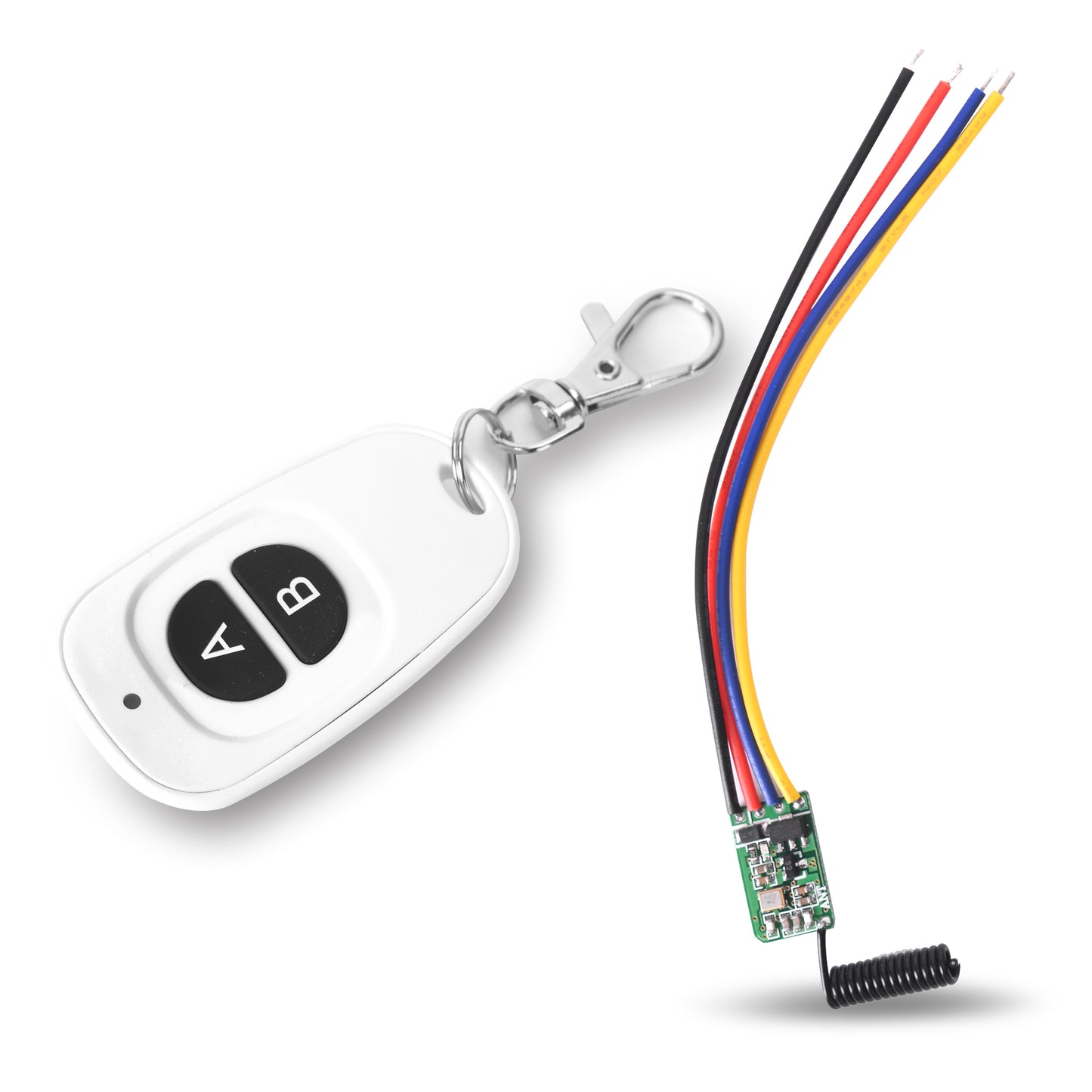 DC 3.7V 5V 12V 24V 1A Mini Wireless Remote Control Switch ON OFF Kit Latching 433mHz