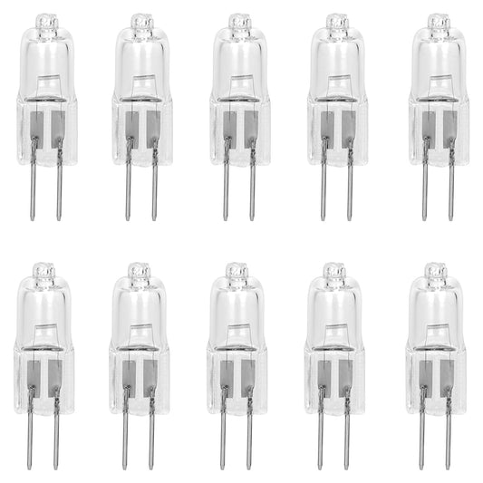 G4 10W 20W 35W 50W AC/DC 24V Clear Halogen Light Bulb JC 2Pin I 10 Pack