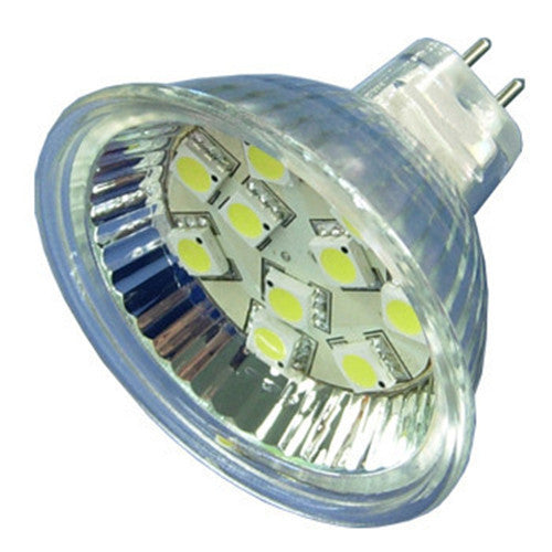 AC/DC 12V-24V 2.5W High Power LED Light Bulb MR16 GU5.3 2 Pin Spot