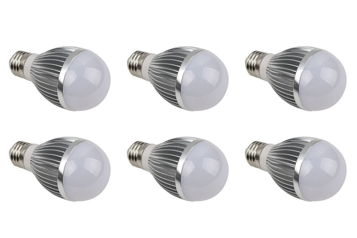 6W DC 12V-24V Aluminum Heat Sink LED Lamp For Solar Light Bulb Replacements E27