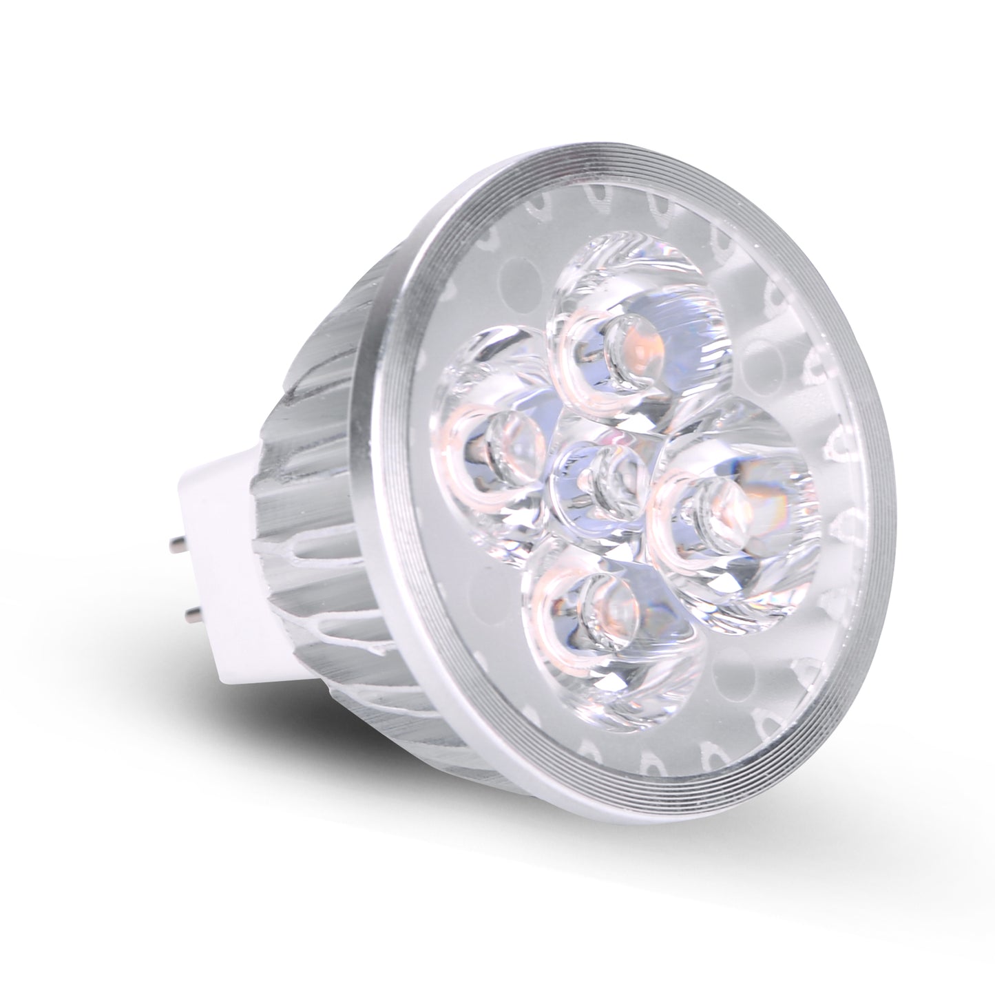 AC/DC 12 Volt 4 Watt LED Light Spot Bulb MR16 GU5.3 Bi Pin Track Lamp