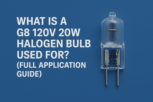 What Is a G8 120V 20W Halogen Bulb Used For? (Full Application Guide)
