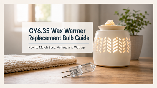 GY6.35 Wax Warmer Replacement Bulb Guide: Match the Base, Voltage and Wattage