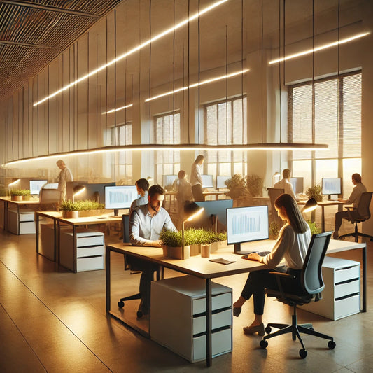 Halogen Lighting in the Workplace: How It Boosts Productivity and Enhances Employee Well-being