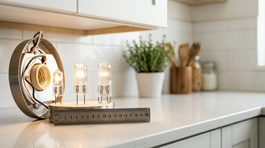 Under Cabinet Puck Light Bulb Replacement: G8 vs G4 vs G9 (How to Tell)