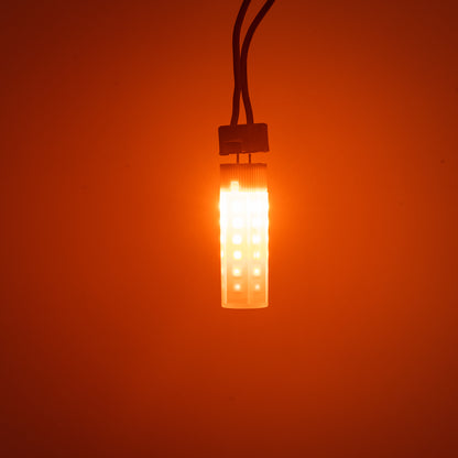 G4 JC Fire Effect Capsule Light Bulb l 12V Flaming Lamp JC T3 Bi-pin Flame