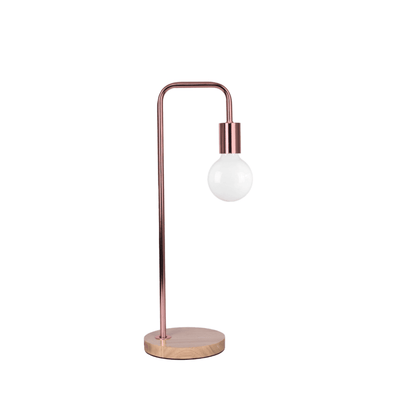 Rose Gold Table Desk Side Lamp