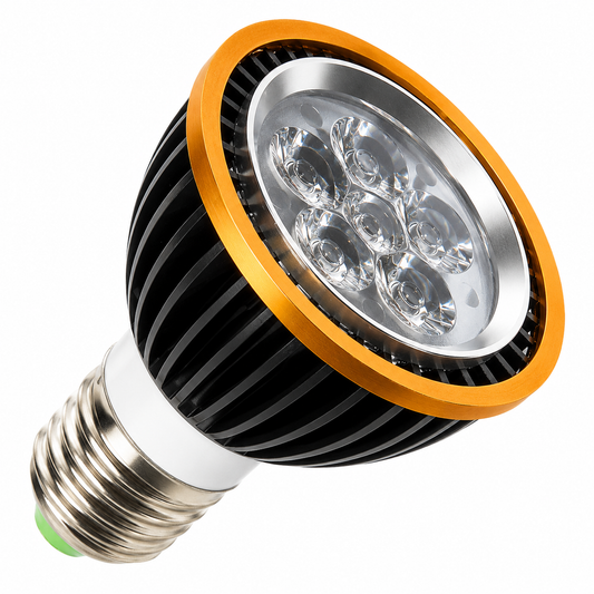 PAR20 World-Wide Voltage Black Low Energy Consumption Light Bulb Cool Warm