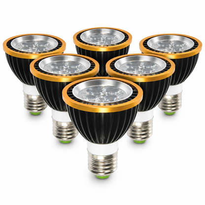 PAR20 World-Wide Voltage Black Low Energy Consumption Light Bulb Cool Warm