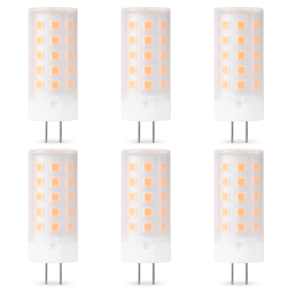 G4 JC Fire Effect Capsule Light Bulb l 12V Flaming Lamp JC T3 Bi-pin Flame