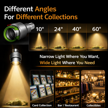 Adjustable Color + Beam Angle PAR16 PAR20 LED Spot Light Bulb 15°-60° Multi Angle Lamp l 12W NSP WSP RGB