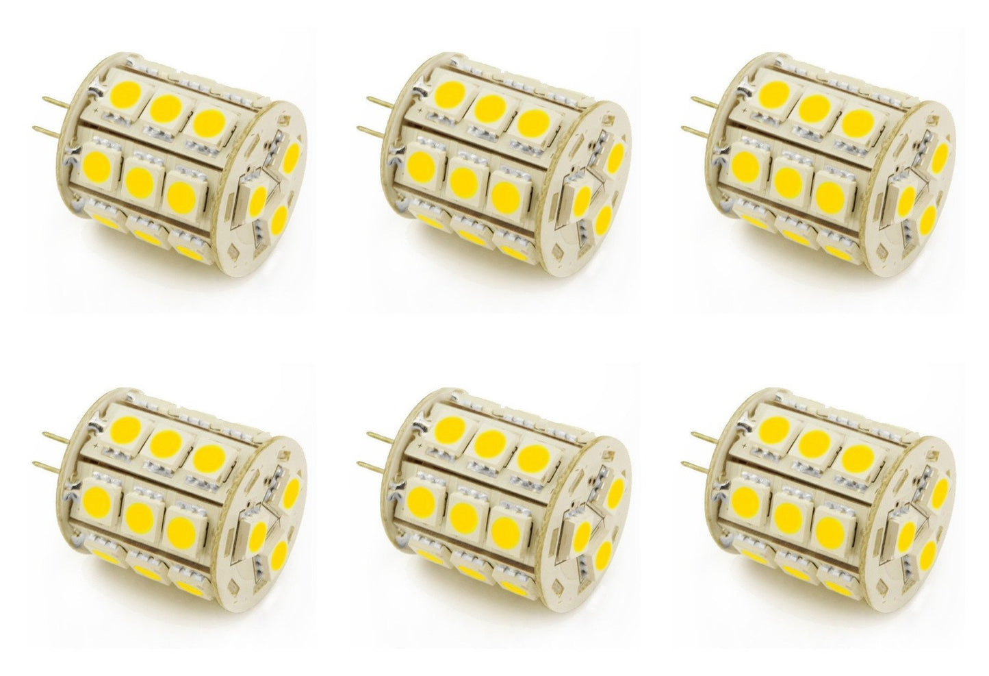 JC G4 12V-24V LED 4W 5050 Light Bulb Cabin Bi Pin Marine Interior Lighting