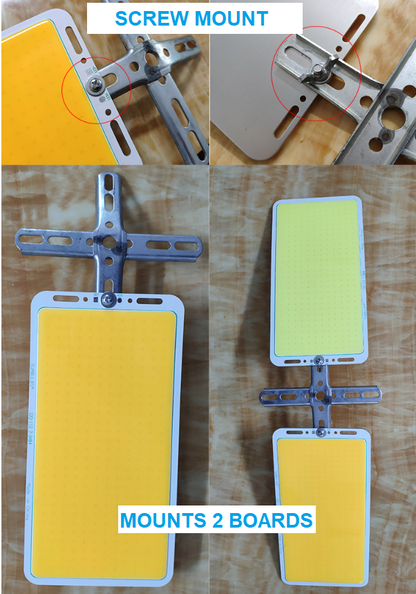 Shatterproof DIY 12V 12 Volt COB LED Panel Light I 100W 8.66" x 4.44"
