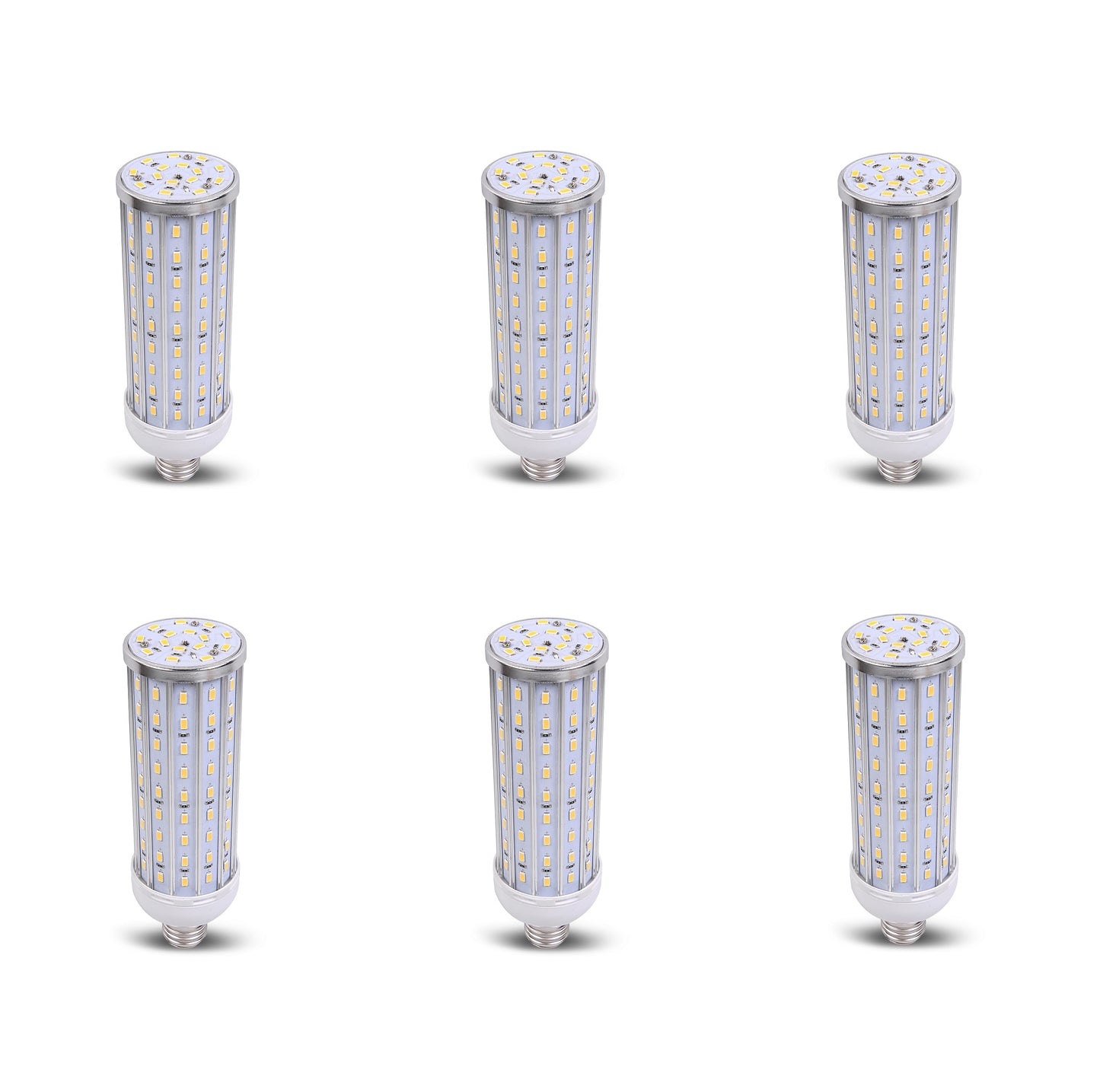 30W 168x 2835 Cluster LED Screw Light Bulb Wide Range 24V-60V Flexible Voltage