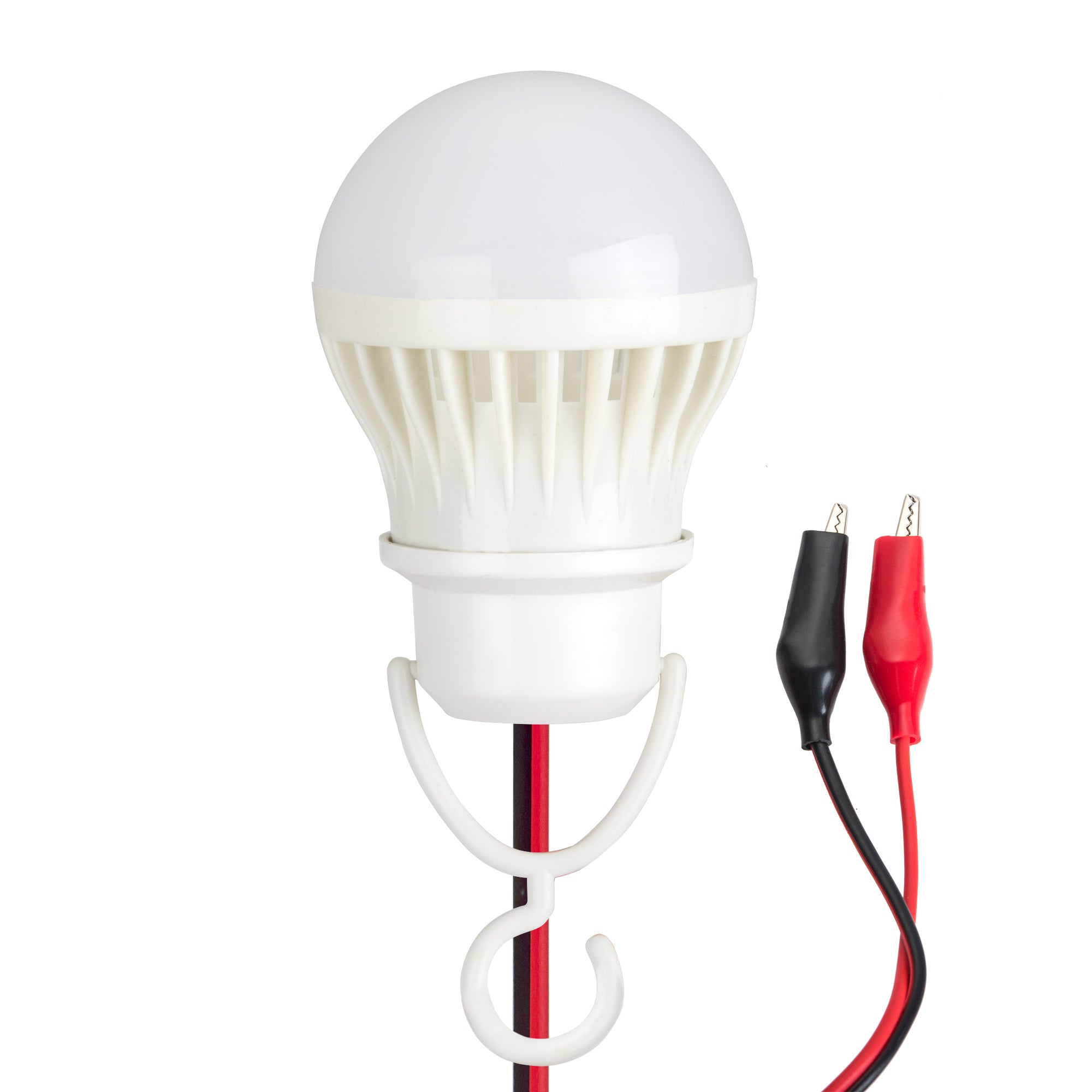 Doordeweekse dagen Bedachtzaam Glimmend 6V Battery Powered 3W Powerful LED Bulb w Wire and Clip - 12VMonster  Lighting