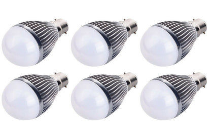 6W DC 12V-24V Heat Sink LED Lamp For Marine Light Bulb Replacements BC B22