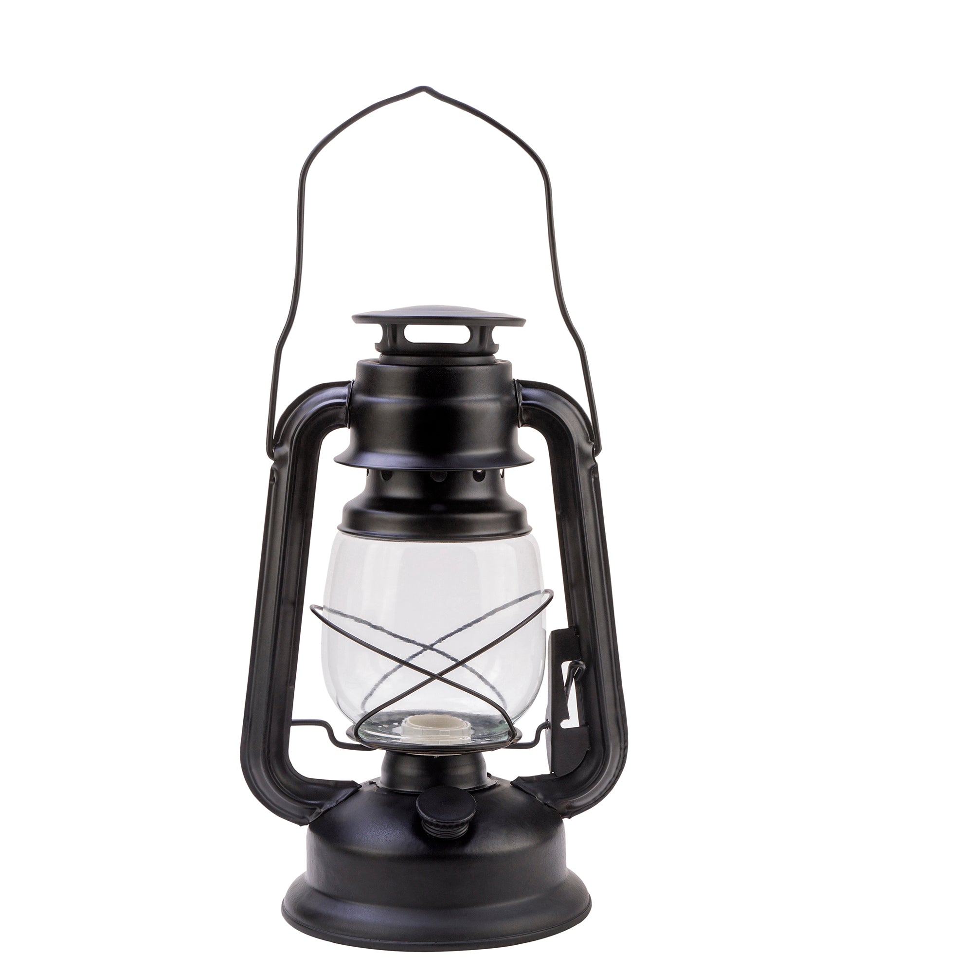 Matte Black Classic Oil Lantern Light Bulb Lamp l Electric Vintage Vib -  12VMonster Lighting