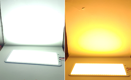 Shatterproof DIY 12V 12 Volt COB LED Panel Light I 100W 8.66" x 4.44"